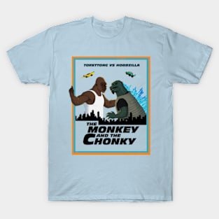 The monkey and the chonky T-Shirt